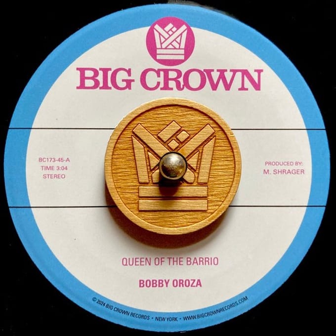 Bobby Oroza - Queen Of The Barrio (7" Single)