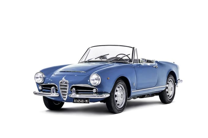 Italeri Modelbouwpakket Militaire voertuigen - 3668 Alfa Romeo Giulia 1600 Spider - Auto Plastic - 1:24 - Modelbouw