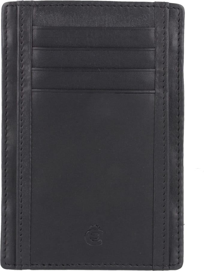 Esquire Harry Combinatie Portemonnee Leer 9 cm - Jongens - Staand formaat - logo schwarz