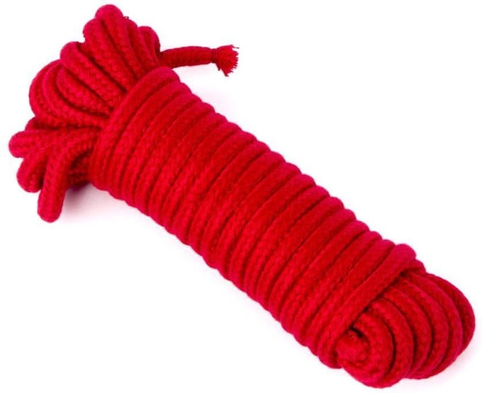 Kiotos - Classic Bondage Rope - Bondagetouw - 10 meter - Rood
