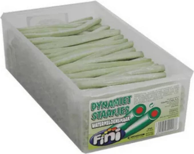 Fini | Dynamietstaafjes | Watermeloen | 250 stuks
