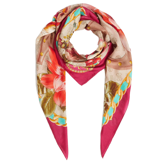 Guess damessjaal met bloemenprint