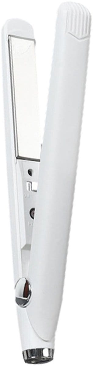 Mini Draadloze Krultang 2 in 1 Draagbare USB Stijltang Krultang - Wit