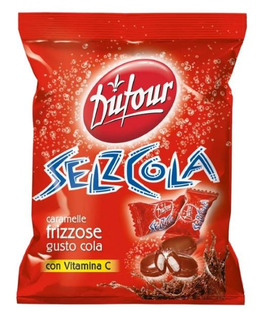 Dufour Selz Cola bruistabletten met colasmaak en vitamine C 150g