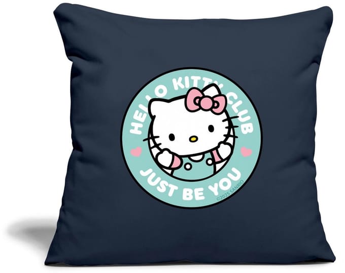 Hello Kitty Just Be You Hello Kitty Club Sierkussenhoes, 45 x 45 cm