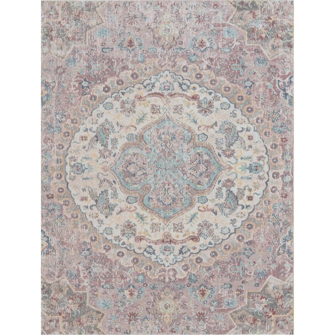 Binnen- en buitenkleed Torino roze 60x100 cm