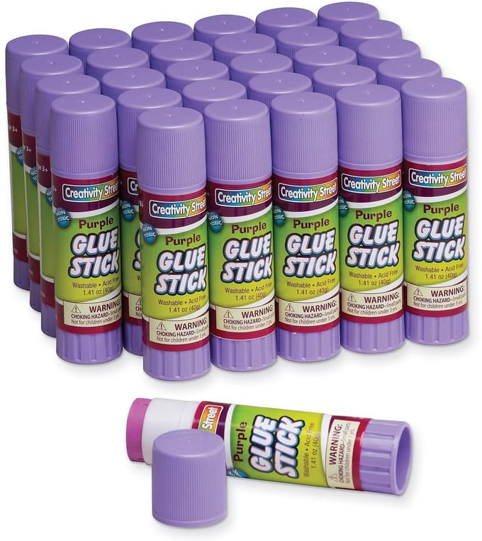 Lijmstiften Paars - Set van 30 Stuks