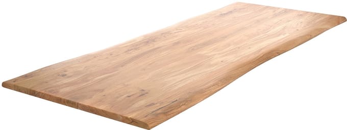 Tafelblad Edge acacia natuur 240x100cm Live-Edge