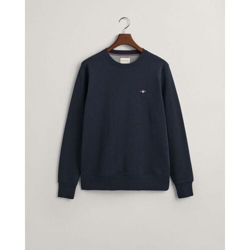 Gant Trui Shield C-Neck Sweat Avond Blauw / male