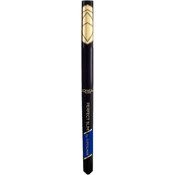 L’Oréal Paris Superliner Perfect Slim Blauwe Eyeliner - 04 Navy - Blauwe Pen Eyeliner - Stiftapplicator - 4.7ml