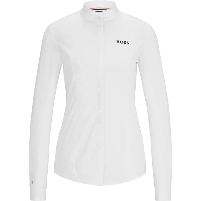 Boss Equestrian Wedstrijdshirt Dames Emma Core M Wit