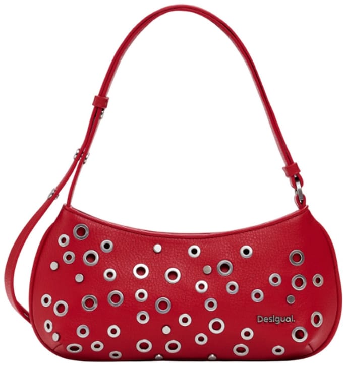 Desigual Schoudertas Rebel Alsacia Across Body Bag Red Rood