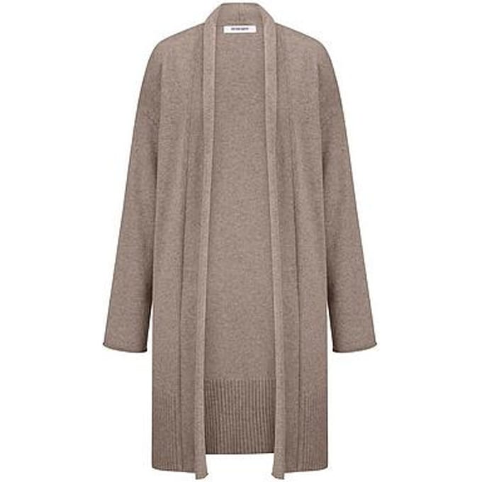 Lang vest Van Peter Hahn beige