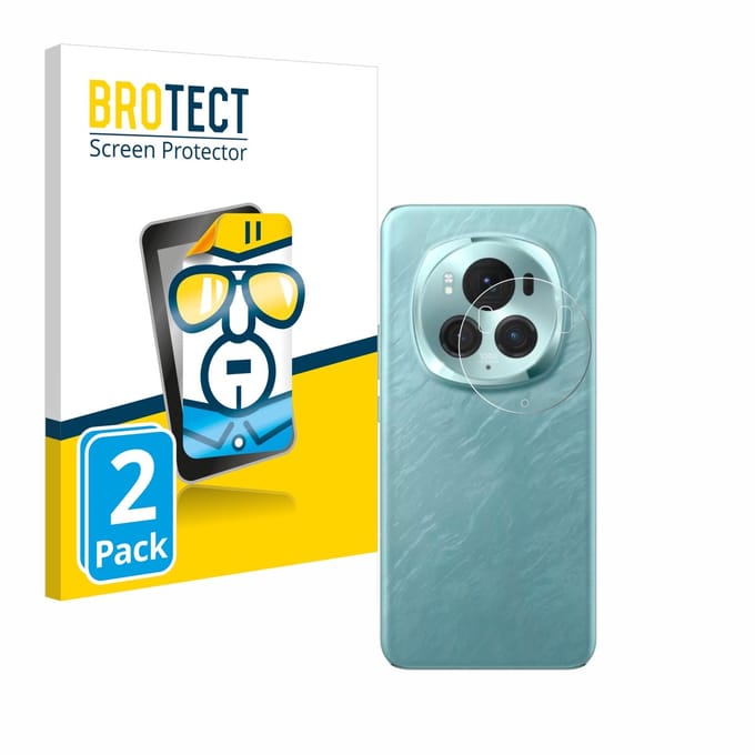 BROTECT - Screenprotector voor Honor Magic 6 Pro (ALLEEN Camera Lens) - Folie Beschermfolie transparant 2 Stuks
