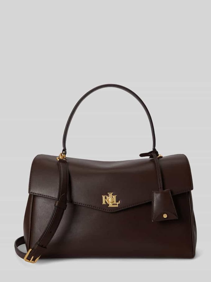 Handtas Lauren Ralph Lauren FARRAH SOFT SATCHEL MEDIUM
