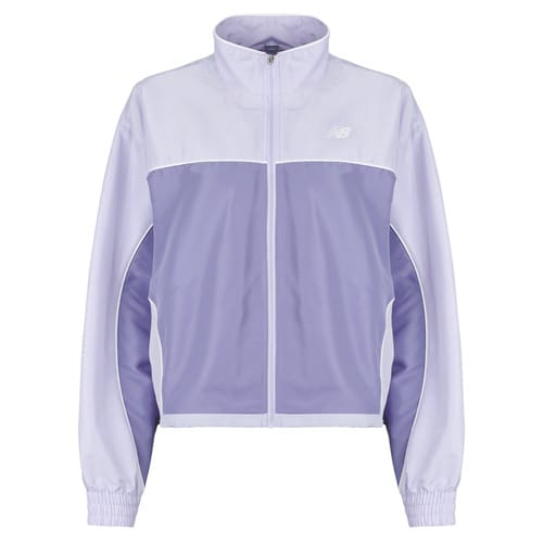 New Balance Trackside Jassen Dames - Paars - Maat S - Poly Jersey
