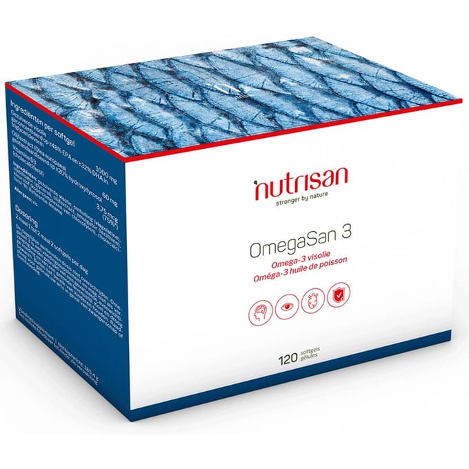 Nutrisan OmegaSan3 120 Zachte capsules