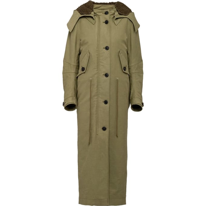 Prada Lange Parka Jas
