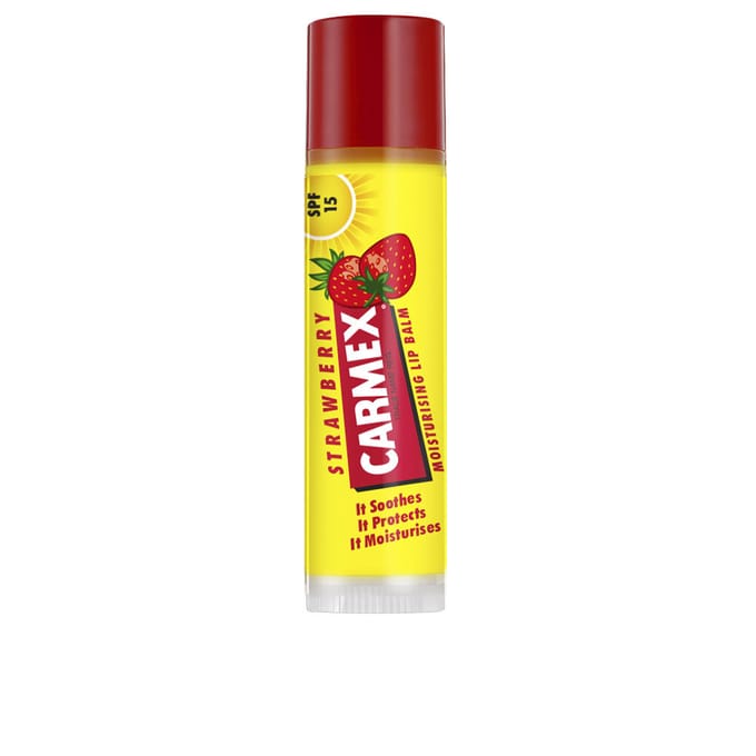 Vochtinbrengende Lip Balsem Carmex Spf15 Aardbei (4,25 g)