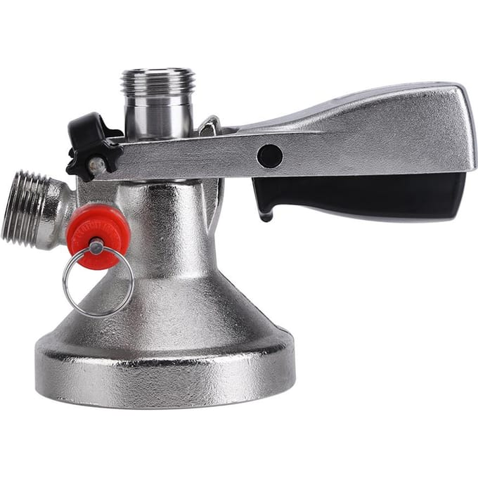 G Type Keg RVS Koppeling Tapbier Dispenser Brouw met Luchtklep Thuis gray