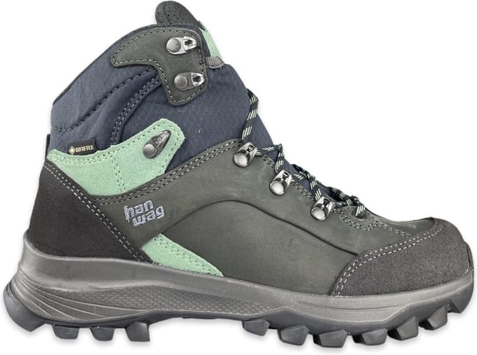 Hanwag Alta Bunion II Lady GTX - Wandelschoenen Dames Asphalt / Mint 43