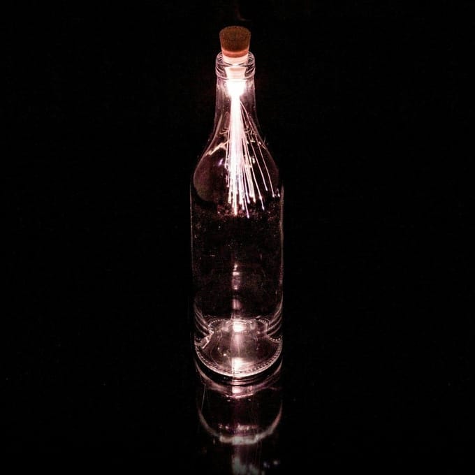 Suck Uk - Oplaadbaar vezellampje voor fles