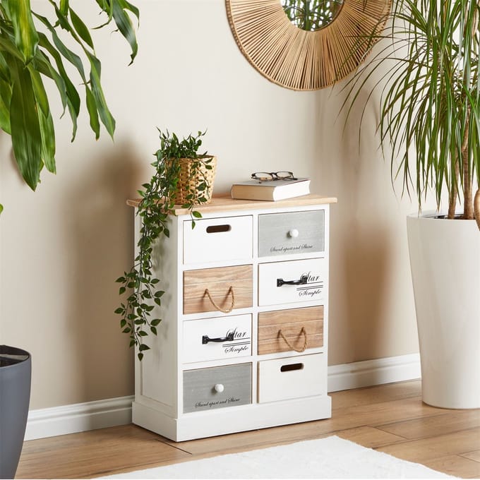 Commode SALVA met 8 lades