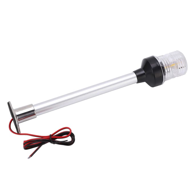 12 inch LED Boot Navigatielicht Vaste Montage Navigatie Ankerlichten voor Marine Jachten 12V?24V white