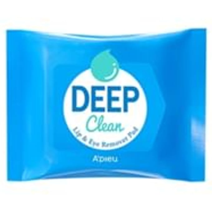 A'PIEU - Deep Clean Lip & Eye Remover Pad 20 pads