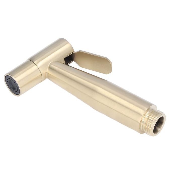 Bidetsproeier RVS G1/2 Verstelbare Waterdruk Draagbaar Ruimtebesparend Eenvoudig beige