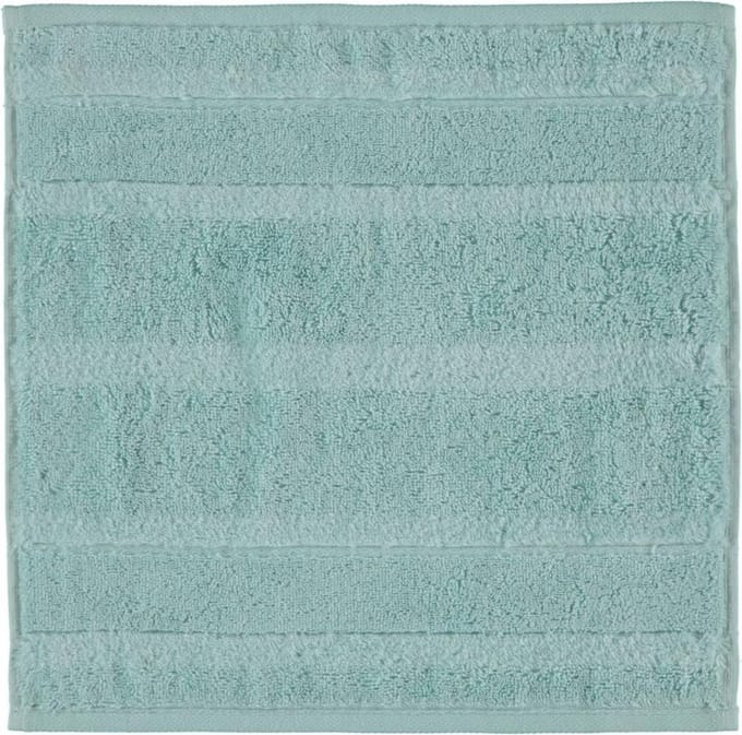 Cawo Noblesse2 Uni Gastendoekje - Soft-Türkis 30x50