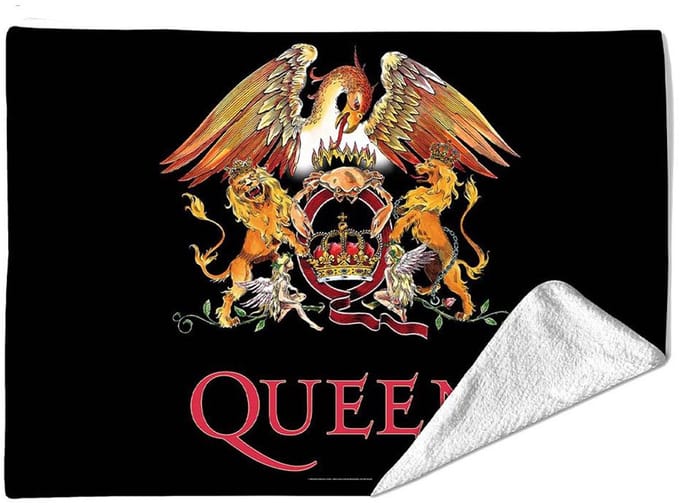 Rocksax Queen - Crest Plaid - Tweepersoons (152cm x 203cm) - Zwart/Multicolours