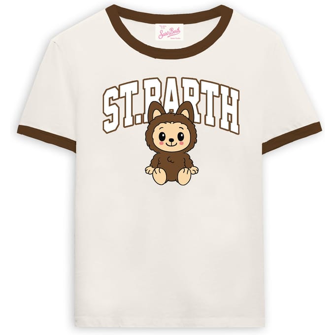 mc2 saint barth T-shirt met kant EMI0003-09068L
