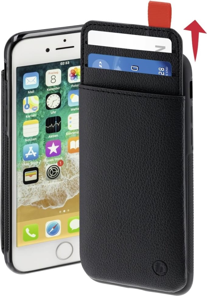 Hama Cover "Red Sensation No. 1" voor Apple iPhone 6/6s/7/8, zwart/rood