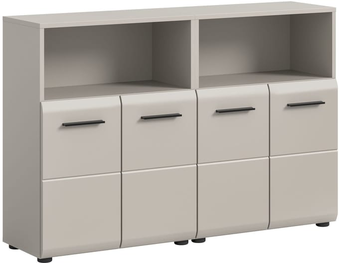 Badcombinatie Kasjmier - Moderne badkamer kast met wastafel - 120 cm breed