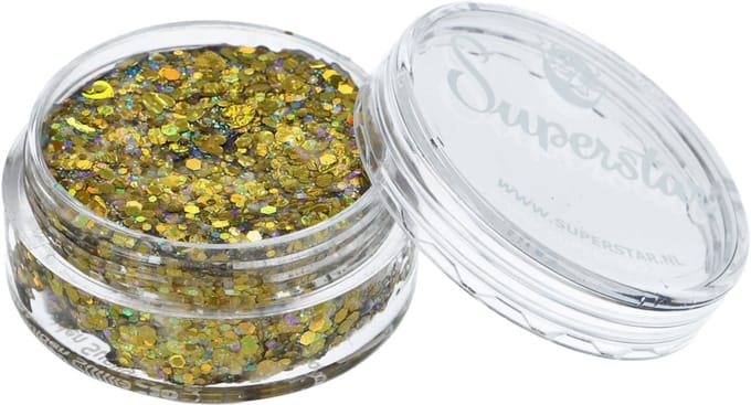 Chunky Glitter Cream Golden Sunlight