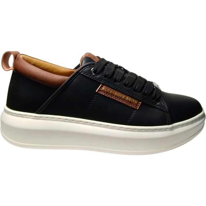 Mannenschoenen Alexander Smith Eco-Wembley Man-Zwart Bruin