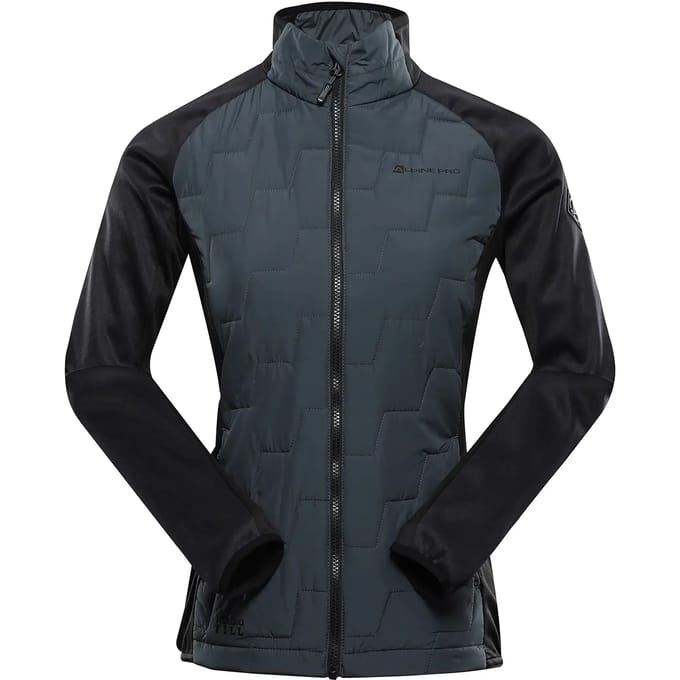 Alpine Pro Jorwa Fleece Met Volledige Rits Blauw,Grijs M Vrouw