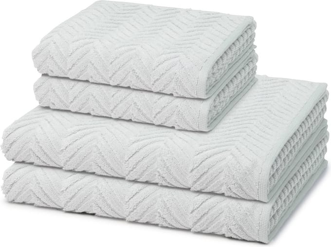 Ross Sonstiges 2 X handdoek 2 X douchehanddoek - in set 4 pack Sensual Skin