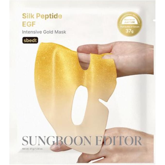 SUNGBOON EDITOR Zijdepeptide Intensief Lifting Gel Masker 4 Stuks