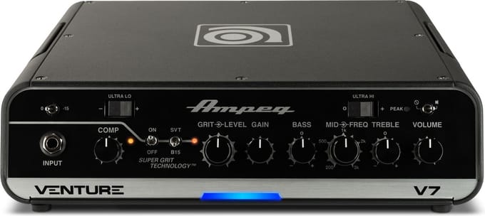 Ampeg Venture V7 Bass Head - Bass top