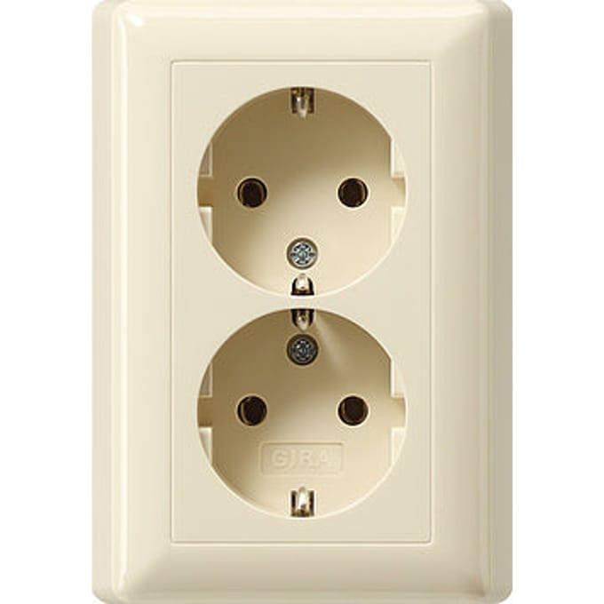Gira wandcontactdoos Standaard 55 (WCD-schakelmateriaal) - 078201 - E2FVB