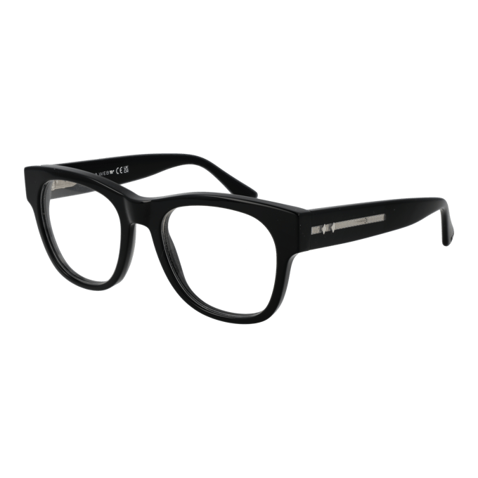 Web WE5423 Shiny black 52/19/150 MAN Brilmonturen