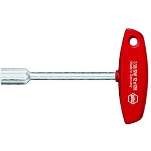 Werkplaats Dopschroevendraaier Wiha 01006 Grootte: 8 mm Koplengte: 125 mm