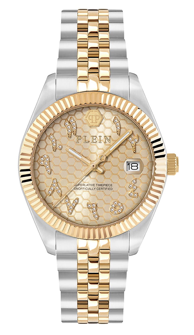 Philipp Plein Date Superlative PWYFA0526 Horloge - Staal - Multi - Ø 34 mm