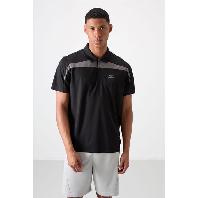 Heren Colour-Blocked Polo T-Shirt