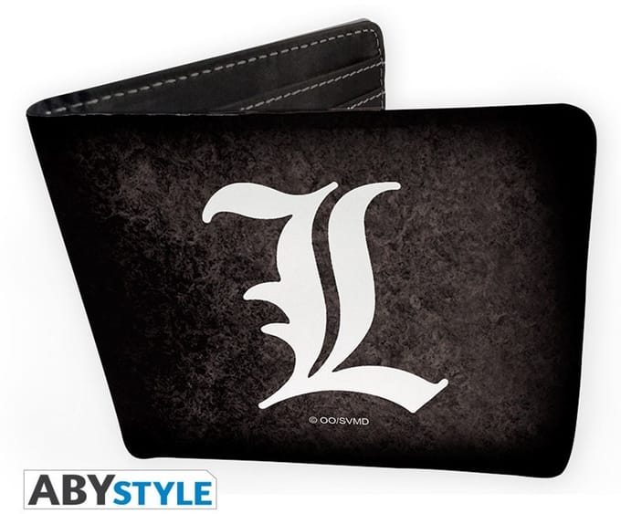 Death Note portemonnee L symbol