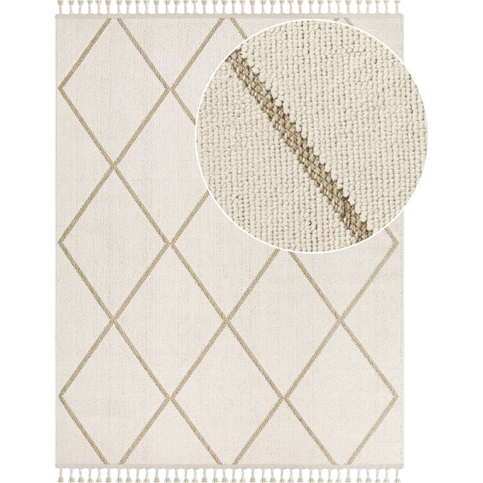 Tapijt Munico beige 200x280 cm