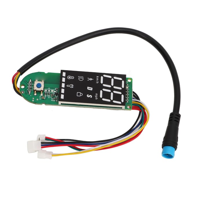Scooter Bluetooth Dashboard Helder Display Waterdicht Vervanging Elektrische Scooter Printplaat voor Xiaomi PRO2 black