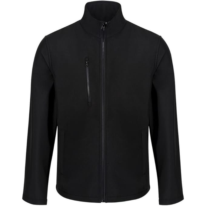 Regatta Professionele Heren Ablaze Drie lagen Soft Shell Jacket (Zwart/Zwart)